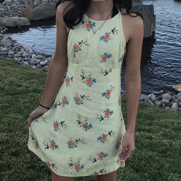 Urban Outfitters High Neck Mini Dress - Picture 1 of 1